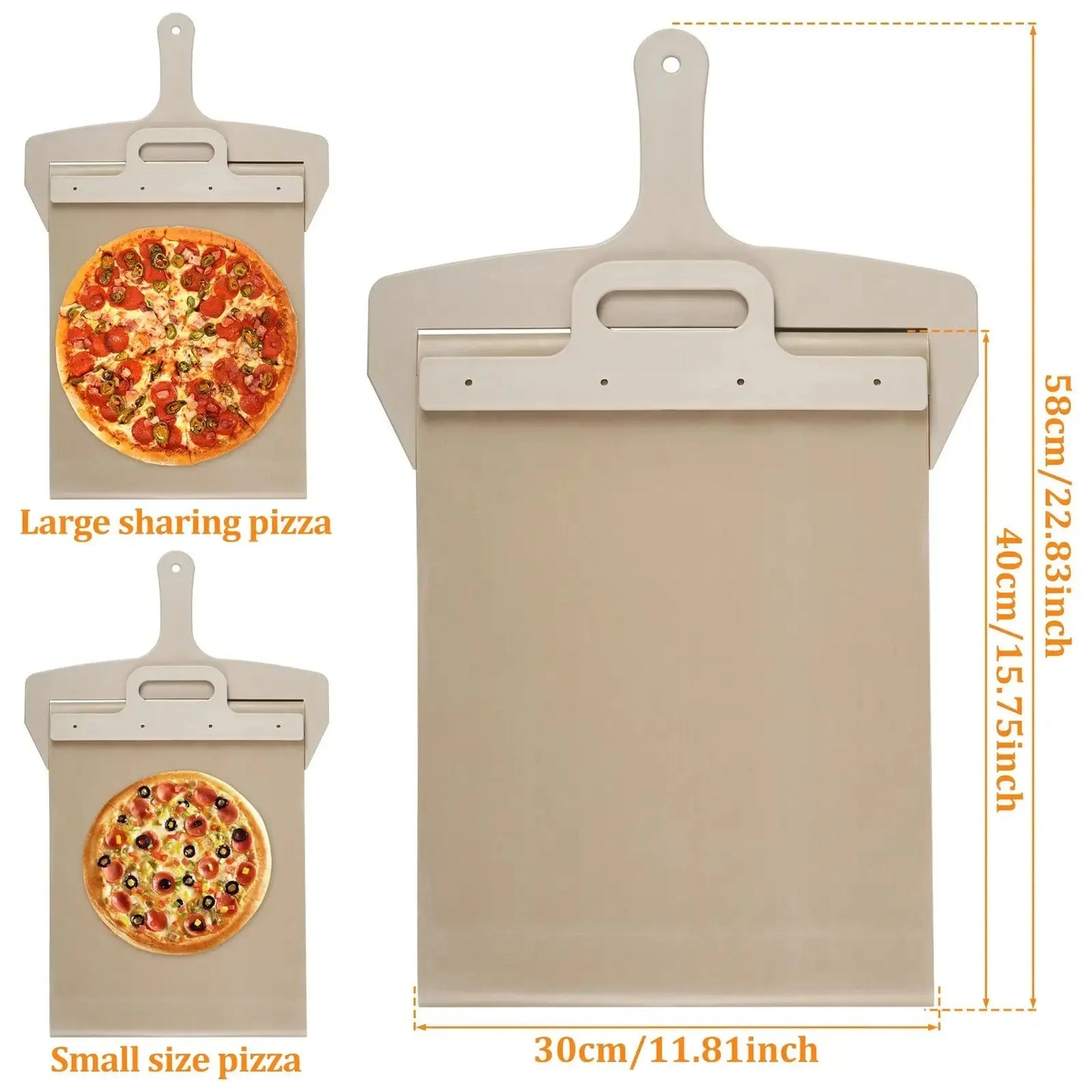 Pelle à Pizza Coulissante | PerfectSlid™ Art-Galleyset