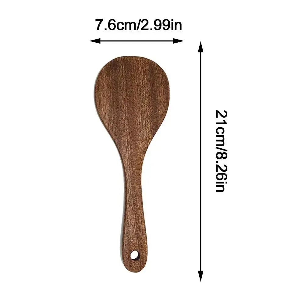 Spatule en bois Plat | TabSpoo Art-Galleyset