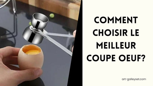 Comment choisir le meilleur coupe oeuf? - Art-Galleyset