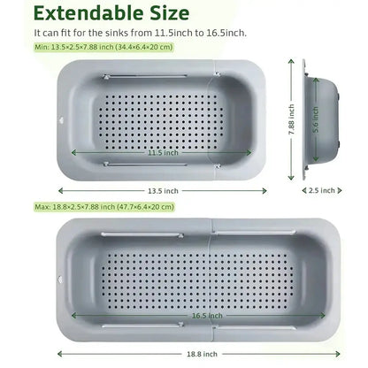 Passoire Plastique Extensible | KitchenFit™ Art-Galleyset