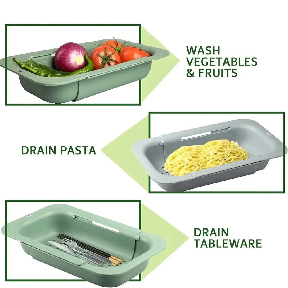 Passoire Plastique Extensible | KitchenFit™ Art-Galleyset