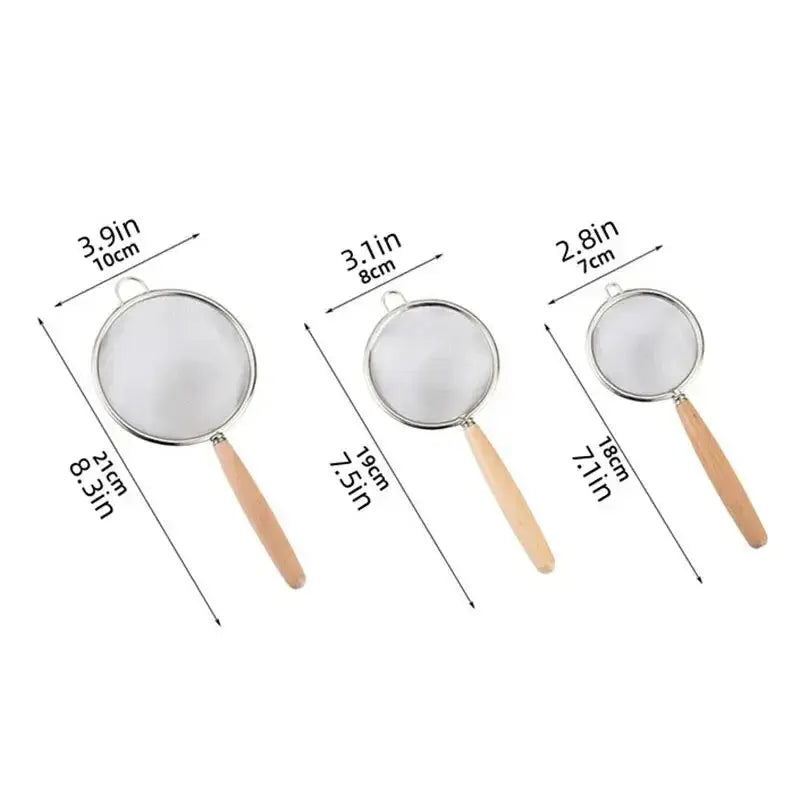 Passoire inox avec manche | StelMesh™ Art-Galleyset