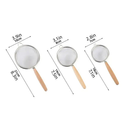 Passoire inox avec manche | StelMesh™ Art-Galleyset
