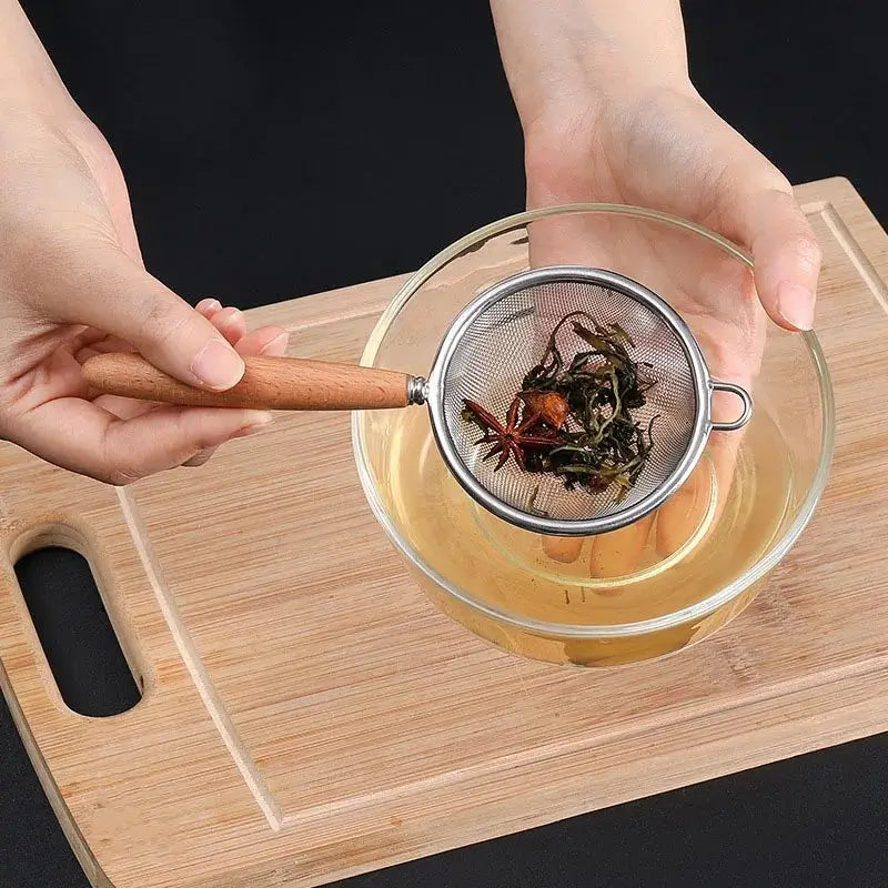 Passoire inox avec manche | StelMesh™ Art-Galleyset