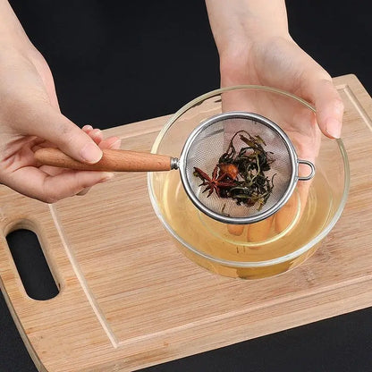 Passoire inox avec manche | StelMesh™ Art-Galleyset