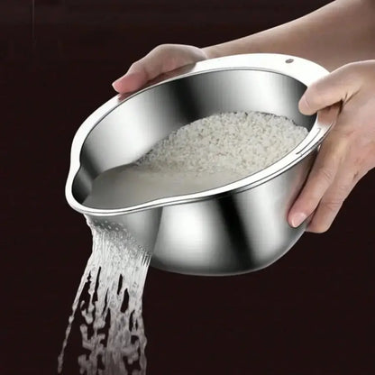 Passoire inox de riz | SteelBowl™ Art-Galleyset