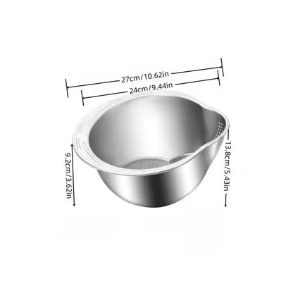 Passoire inox de riz | SteelBowl™ Art-Galleyset