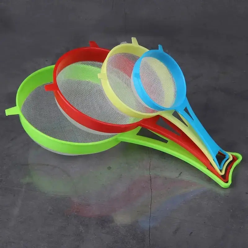 Passoire plastique 4 Pcs | ErgoCuis™ Art-Galleyset