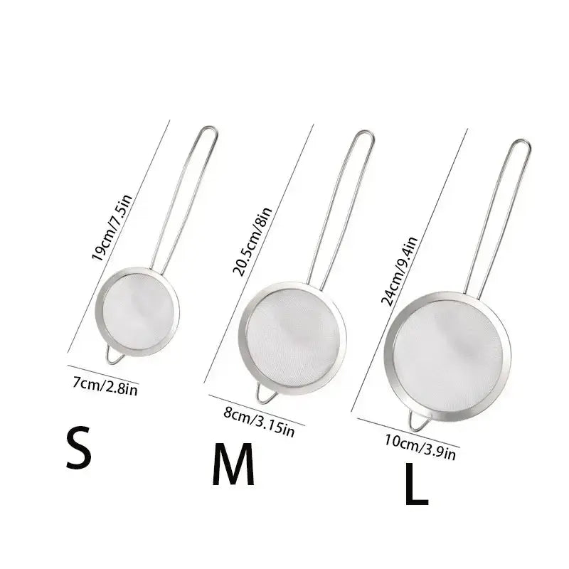 Passoire plastique 4 Pcs | ErgoCuis™ Art-Galleyset