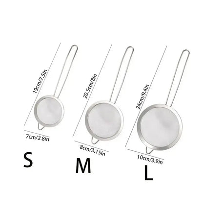 Passoire plastique 4 Pcs | ErgoCuis™ Art-Galleyset