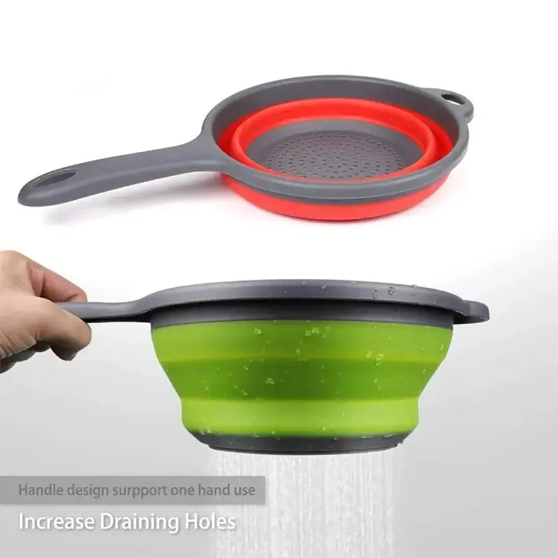 Passoire pliable avec manche | SpacSave™ Art-Galleyset