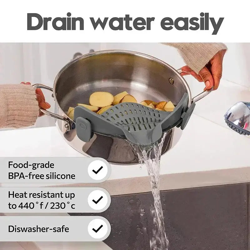 Passoire universelle à Clip | EasyDrain™ Art-Galleyset