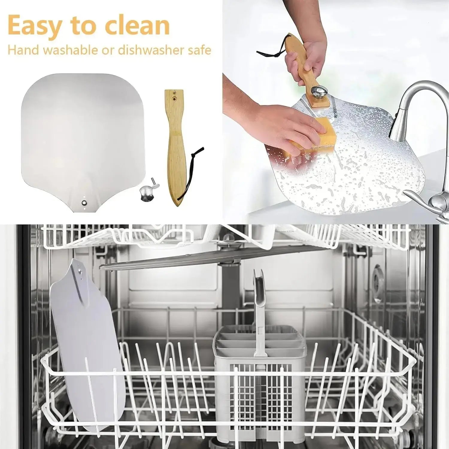 Pelle à Pizza métal | ShovelSpat™ Art-Galleyset