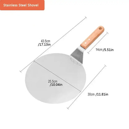 Pelle à Pizza métal | ShovelSpat™ Art-Galleyset