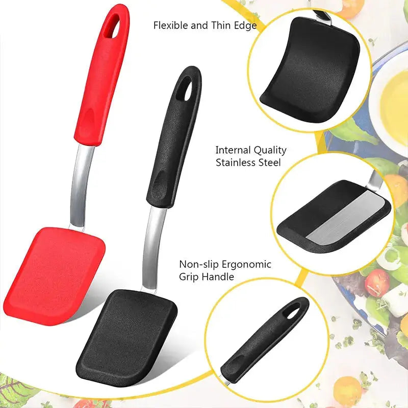 Spatule cuisine flexible en silicone |  CookSpa Art-Galleyset