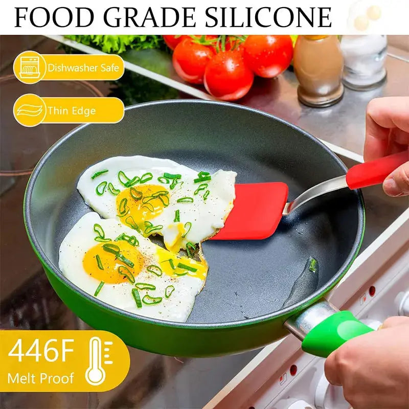 Spatule cuisine flexible en silicone |  CookSpa Art-Galleyset