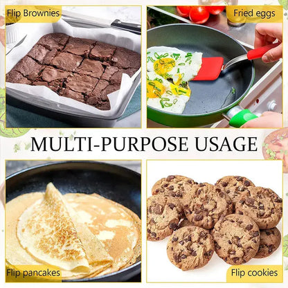 Spatule cuisine flexible en silicone |  CookSpa Art-Galleyset