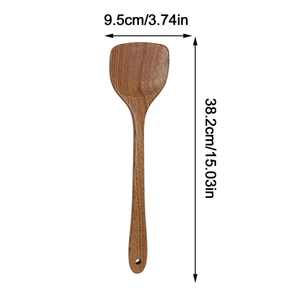 Spatule en bois Plat | TabSpoo Art-Galleyset