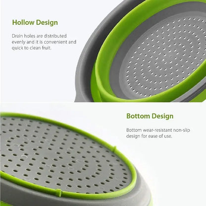 Passoire pliable avec manche | SpacSave™ Art-Galleyset